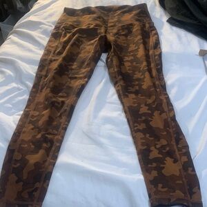 Camo Print Kids Leggings